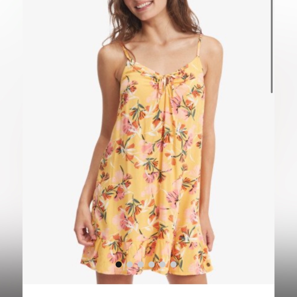 Roxy yellow sundress